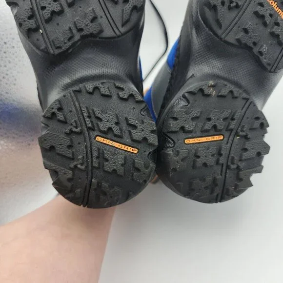 Columbia Kid’s Winter Boots - Blue, Gray, and Black - Picture 8 of 8